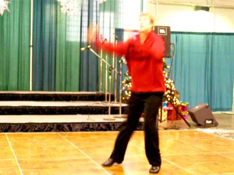 Derek Corbett tap dance - "Sleighride"