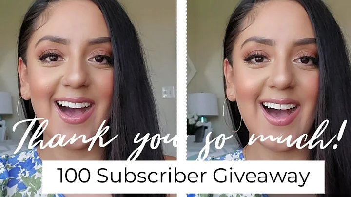 100 Subscriber Giveaway | CLOSED| Thank you
