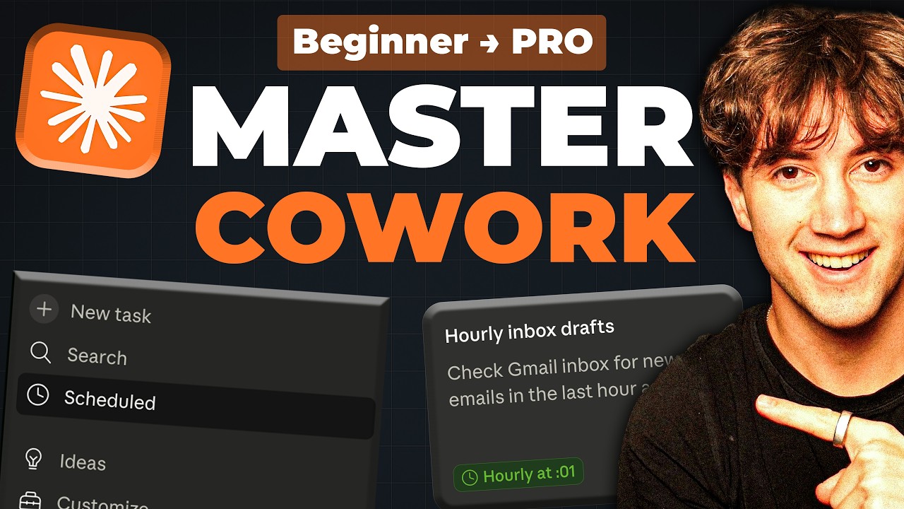 Full Claude Cowork Tutorial for Beginners in 2026! (Become a PRO)