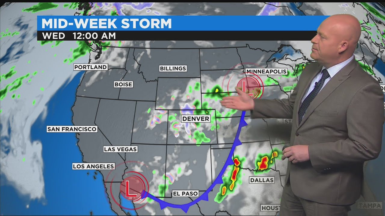 Windy, Very Warm Sunday With High Fire Danger - YouTube