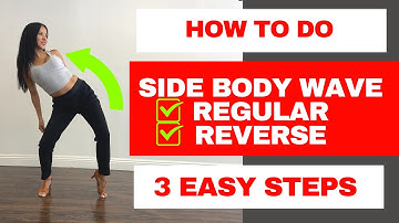 How to do SIDE Body Wave (Roll) | 💥In 3 EASY Steps💥 [[1.Follow Along]] {{2.Detailed breakdown}}
