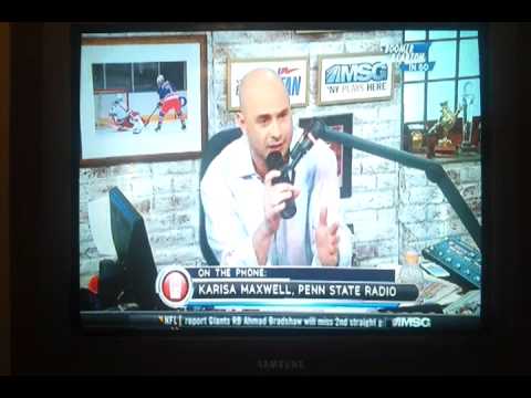 Boomer and Carton owns Penn state radio chick