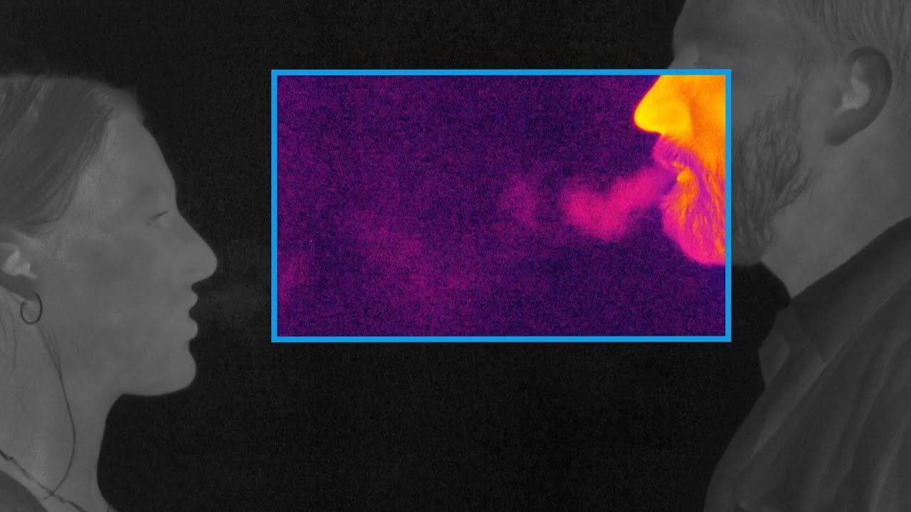 Infrared video shows the risks of airborne coronavirus spread | Visual Forensics