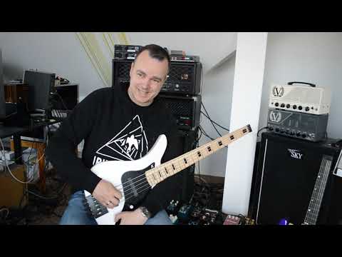 KIESEL Thanos - Bass Guitar Soundcheck (by a guitarist...) @axeljuengst2522