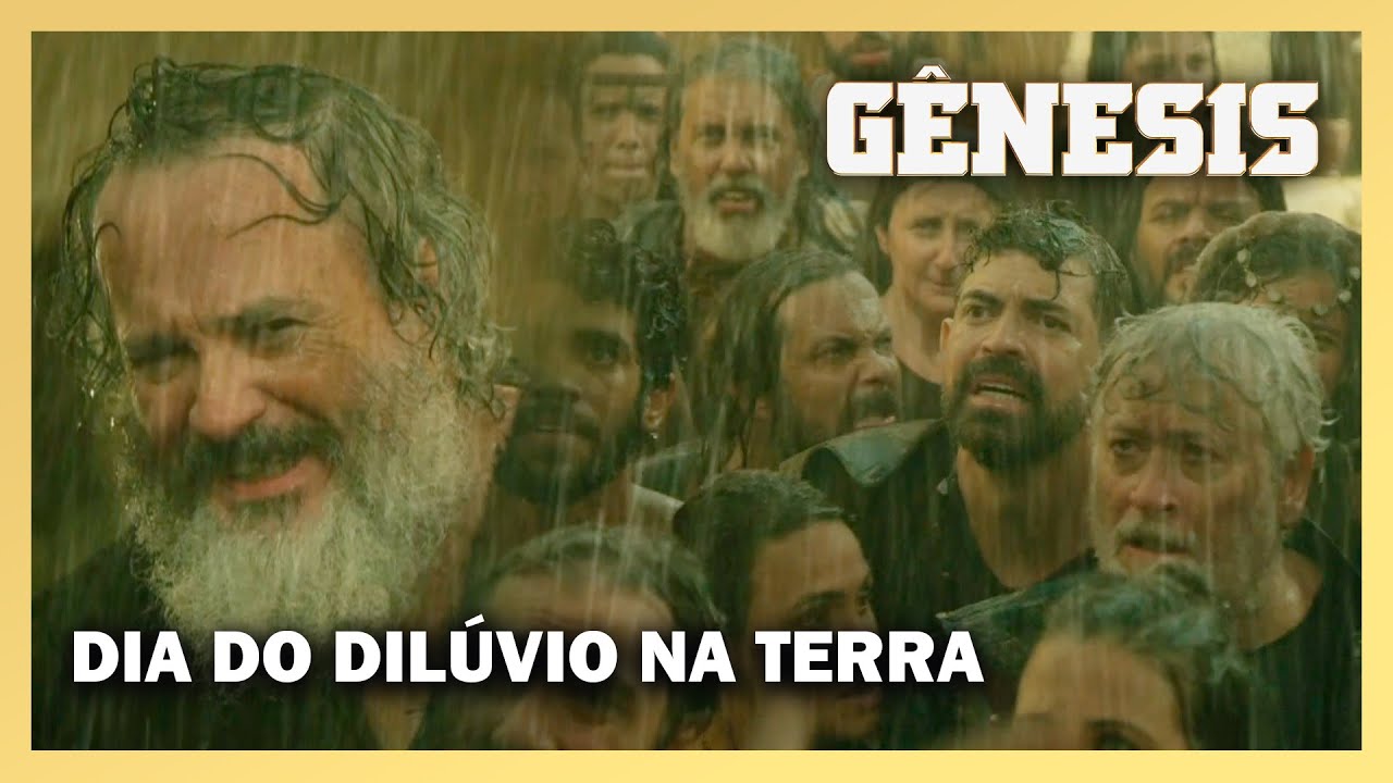 NOVELA GÊNESIS: O dilúvio: Homens de Enoque tentam entrar na Arca