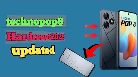 Hard Reset Techno Pop 8 | Factory Reset Remove Pattern/Lock/Password techno bg6/ Techno Hard Reset