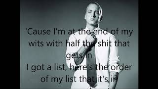 Eminem till i collapse lyrics