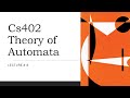 Cs402 short lecture 8 (Example of TG: accepting all strings, none, starting with b, not ending in b)