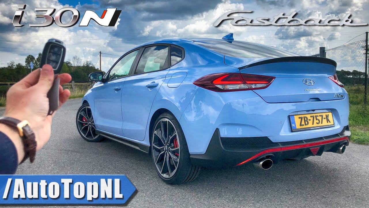 Hyundai i30N Fastback REVIEW POV on AUTOBAHN (No Speed Limit