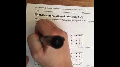 "Find the Area"  Lesson