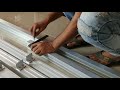 How to make Aluminium Partition || AAFD