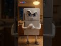 ❄️ मैं फ्रिज हूं रे… सबकी freshness मेरे भरोसे है 🥶 | #ai #objectanimation #fridge #shorts