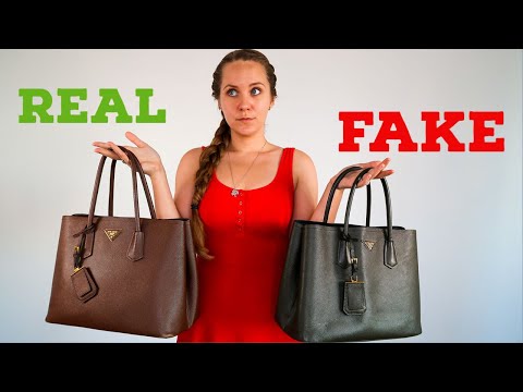 Real vs Fake: Prada Double Bag, How to Authenticate a Prada Bag