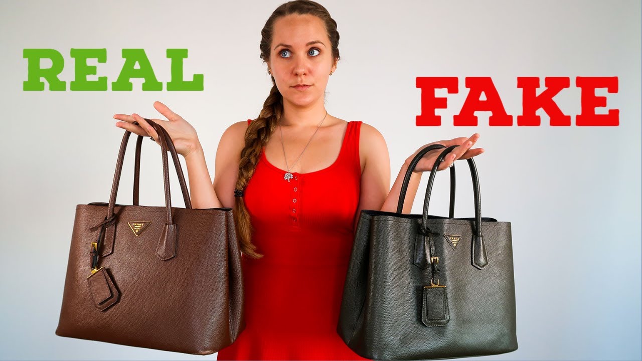 Real vs Fake: Prada Double Bag  How to Authenticate a Prada Bag