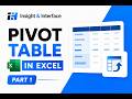 How to create Pivot Table #excel #pivot_table #learn #tutorial #data