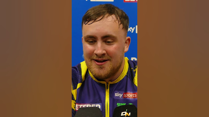 Luke Littler DOESN'T KNOW how he hit his 9-DARTER!