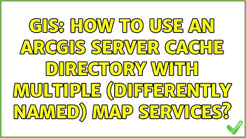 GIS: How to use an ArcGIS Server cache directory with multiple (differently named) map services?
