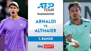 Matteo Arnaldi 🇮🇹 - Daniel Altmaier 🇩🇪 - Runde 1 | DC Open | Highlights - Sky Sport Tennis Luca Van Assche Vs Matteo Arnaldi