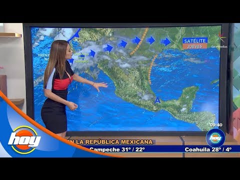 Temperaturas en la República Mexicana | Aclima?tate con Yanet García | Hoy