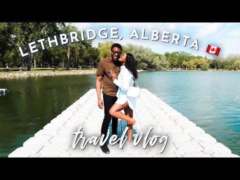 TRAVEL VLOG: Exploring Lethbridge, Alberta | Henderson Lake Park & More | 2021 | The OT Love Train