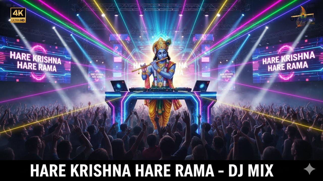 Hare Krishna Hare Rama | हरे कृष्ण हरे राम | হরে কৃষ্ণ হরে রাম | Powerful Mantra Bhajan | DJ Mix