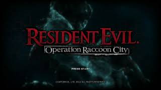 Resident Evil Operation Raccoon City Main Menu Theme