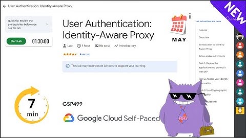 User Authentication: Identity-Aware Proxy | #2025 | #GSP499 |#qwiklabs |Solution