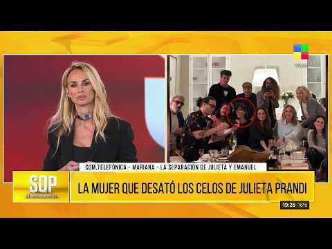 📢 HABLA MARIANA, LA SEÑALADA COMO "TERCERA EN DISCORDIA" ENTRE JULIETA PRANDI Y EMANUEL ORTEGA