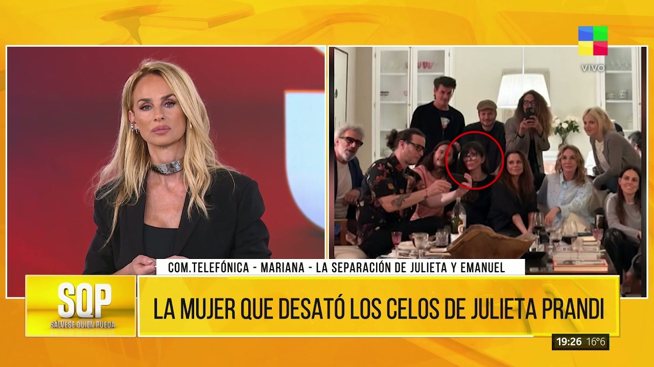 📢 HABLA MARIANA, LA SEÑALADA COMO "TERCERA EN DISCORDIA" ENTRE JULIETA PRANDI Y EMANUEL ORTEGA