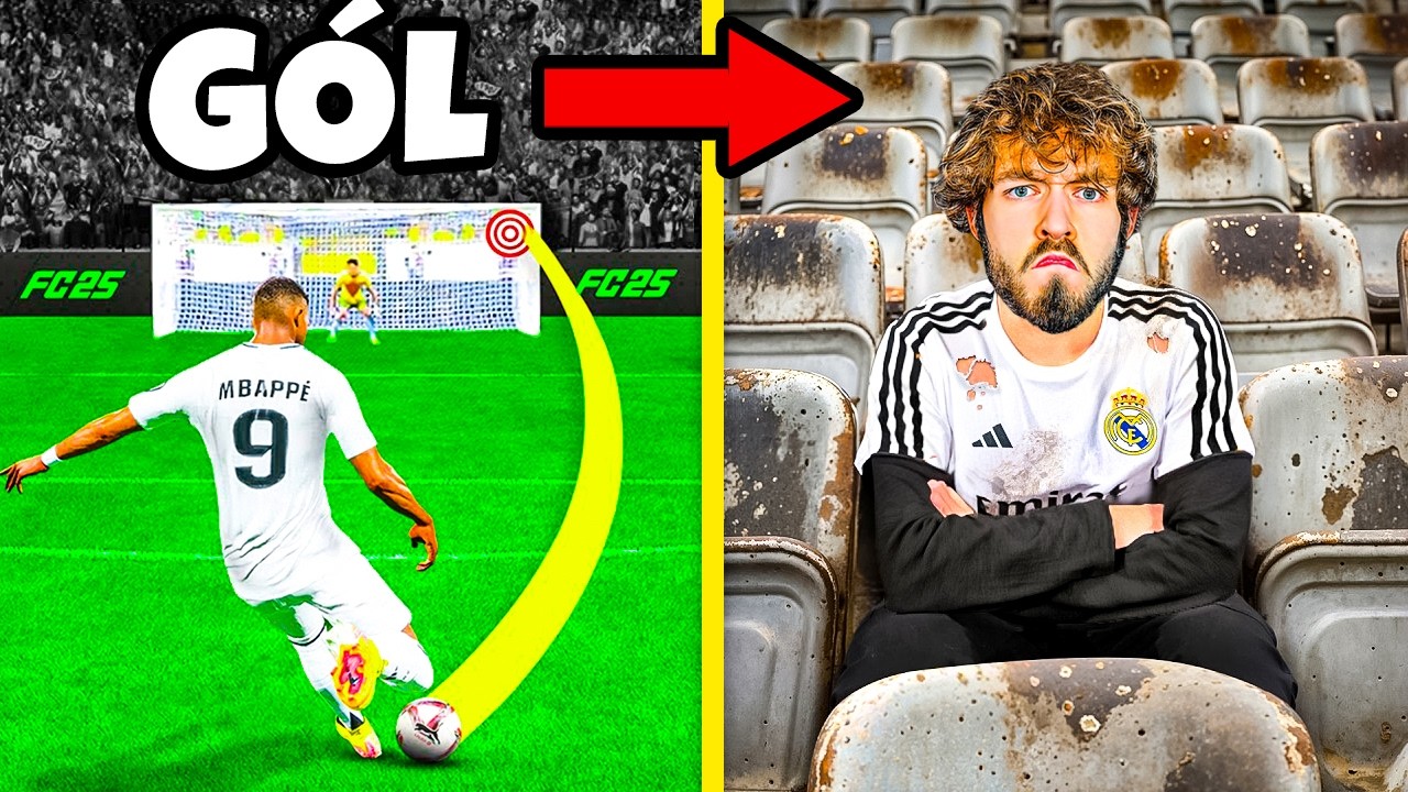 1 Gól = 1 Úkol na Realu Madrid! 😱 vs Gudu 😳