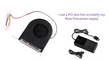 Xbox One Power Supply Fan Mod