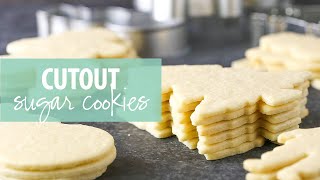 Cutout Sugar Cookies