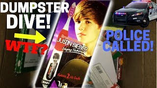 FOUND JUSTIN BIEBERS TOOTHBRUSH - DUMPSTER DIVE NIGHT #124