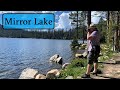 Mirror Lake. Озеро в горах Юты