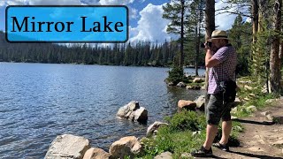 Mirror Lake. Озеро в горах Юты