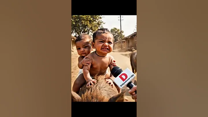 ai baby funny interview with reporter #veo3 #gemini