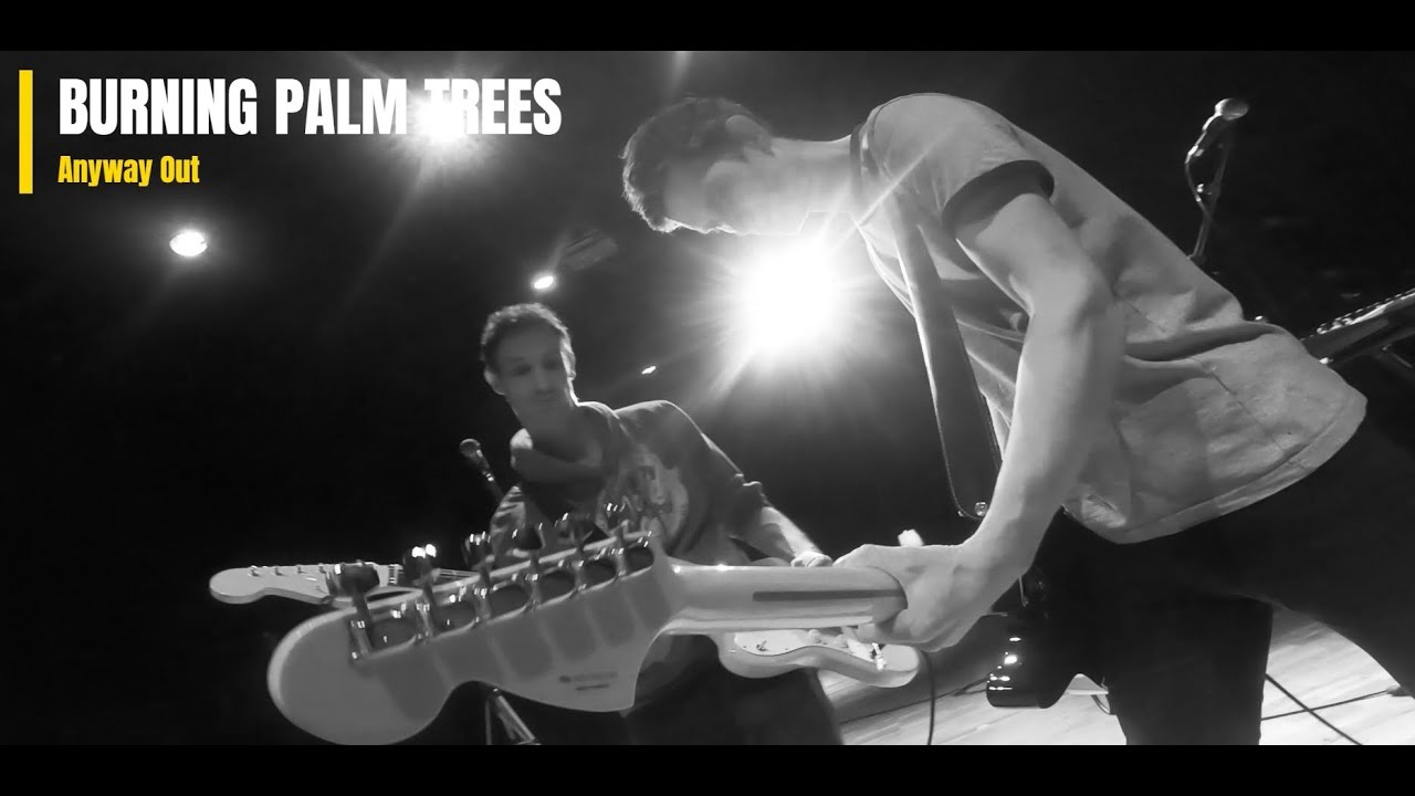 Burning Palm Trees - "Anyway Out" (Live @ Studio Tostaky, 2024)