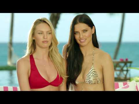 Behind The Victoria’s Secret Swim Special: Candice & Adriana’s Outtakes