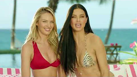 Behind The Victoria’s Secret Swim Special: Candice & Adriana’s Outtakes - DayDayNews