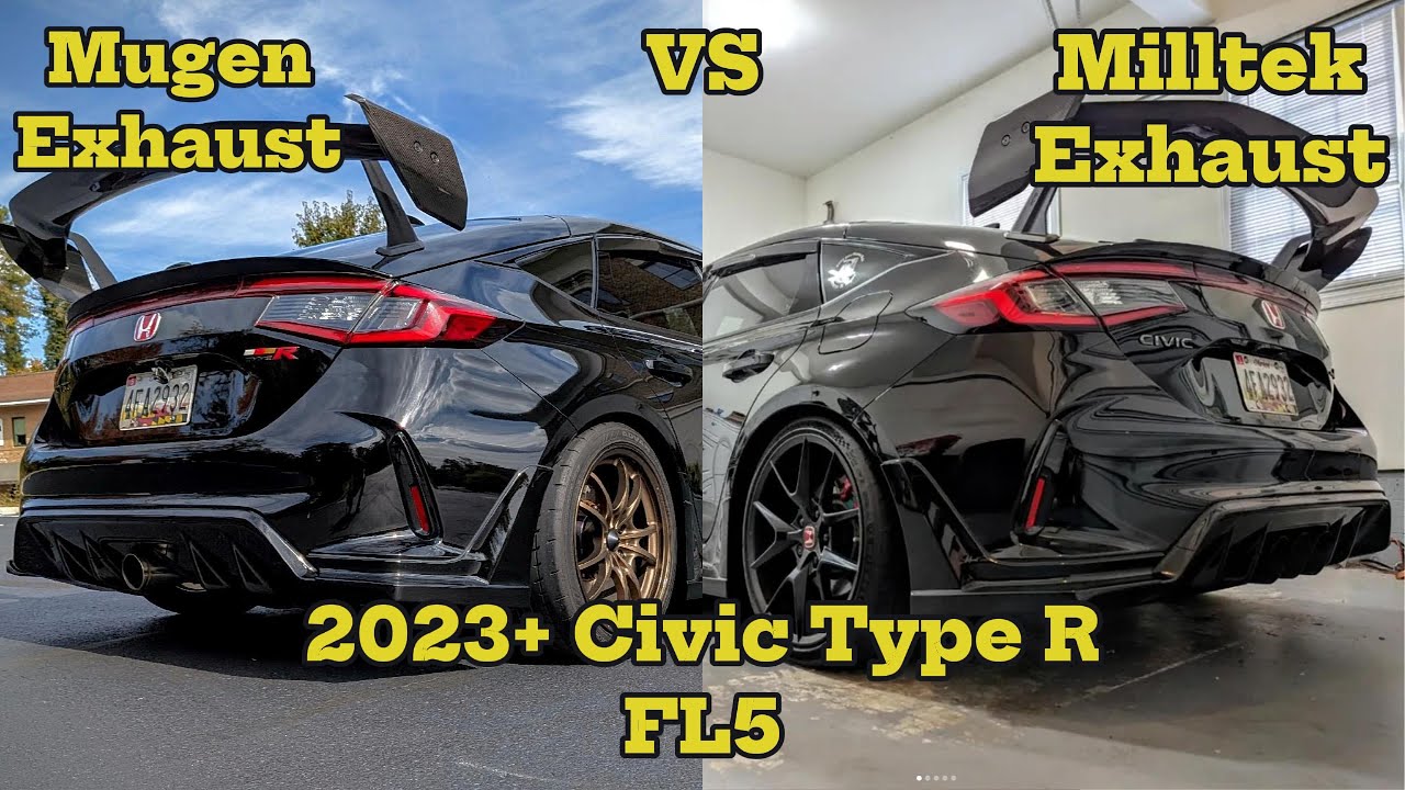 Milltek Vs Mugen Exhaust w/ Cobb Intake - Type R FL5