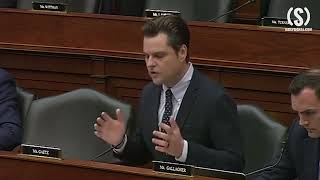 WATCH: Rep. Gaetz Presses Secretary Austin Over Military Vaccine Mandate