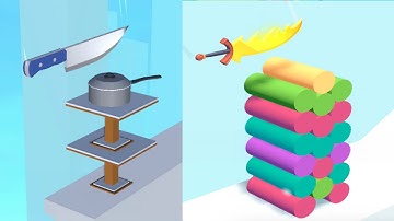 Almost Cut vs Slice Master - Very Satisfying and Relaxing ASMR Slicing Game