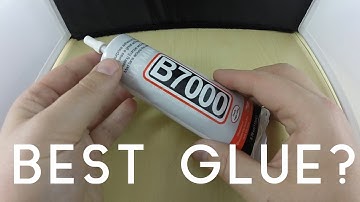 IS THIS THE BEST GLUE IN THE WORLD? B7000 Adhesive Video