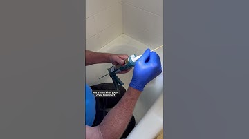 How to remove and recaulk a tub. Dad style. Love, Dad