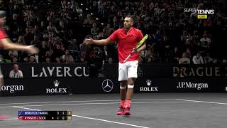 BERDYCH / NADAL vs KYRGIOS / SOCK LOVER CUP 2017 ...