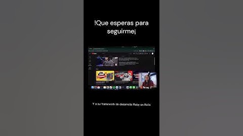 Sígueme ahora!  - #programacion #desarrolloweb  #ruby  #viral #youtubeshorts #latam #video