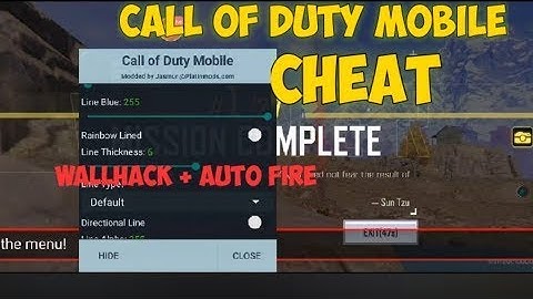 HACK CALL OF DUTY MOBILE GLOBAL AND  GARENA ANTIBAN SCRIPT || NO BAN