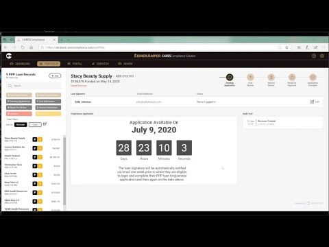 CAREScompliance Lender Portal Walk through