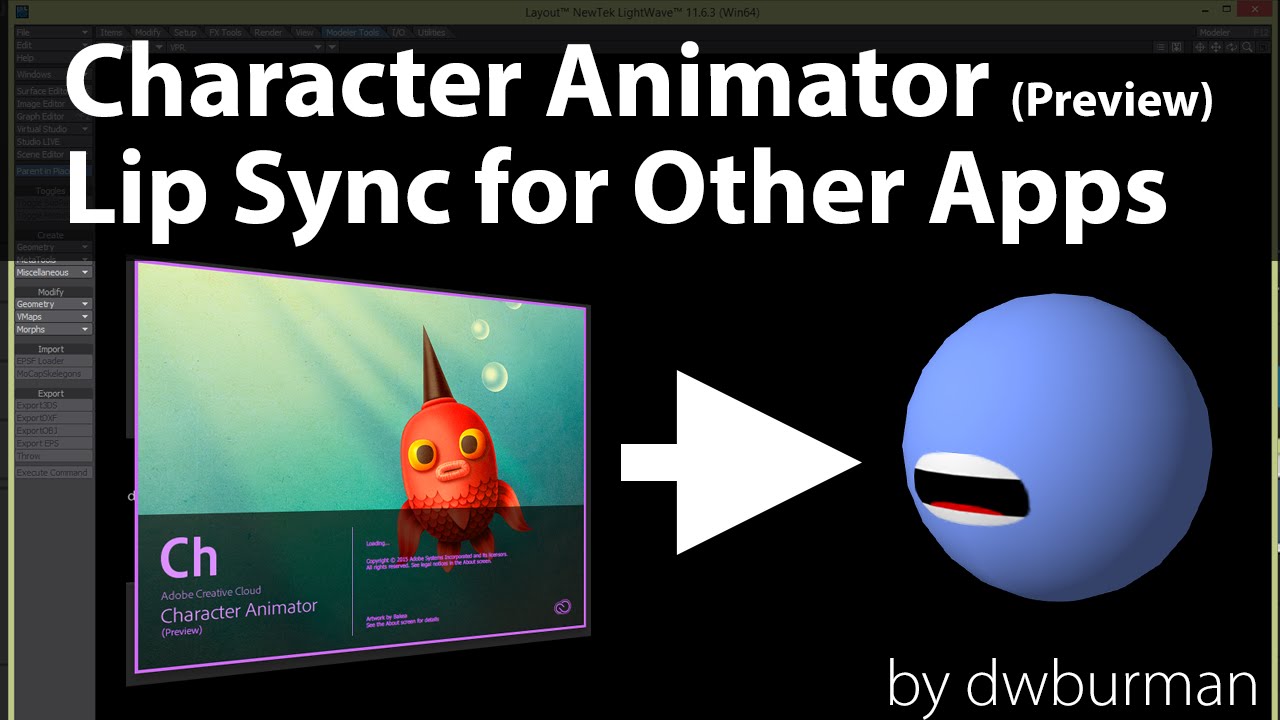 Using Adobe Character Animator for Lip Sync – 