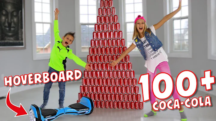 100+ Coca-Cola and Hoverboard Challenge!!!!